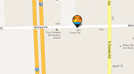 SunDown Tan 1578 McKaig Rd. Troy, OH 45373